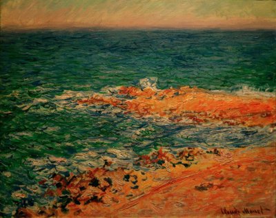 Vista para o mar de Claude Monet