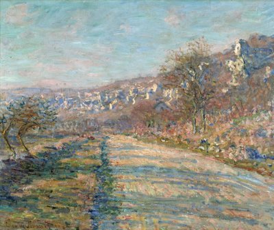 "Vista da estrada para La Roche-Guyon, Val d