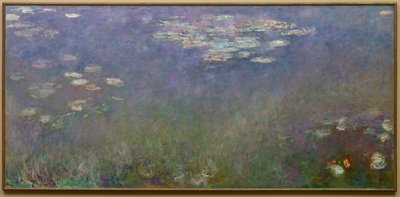 Nenúfares (Agapanthus), c.1915-26 (óleo sobre tela) de Claude Monet