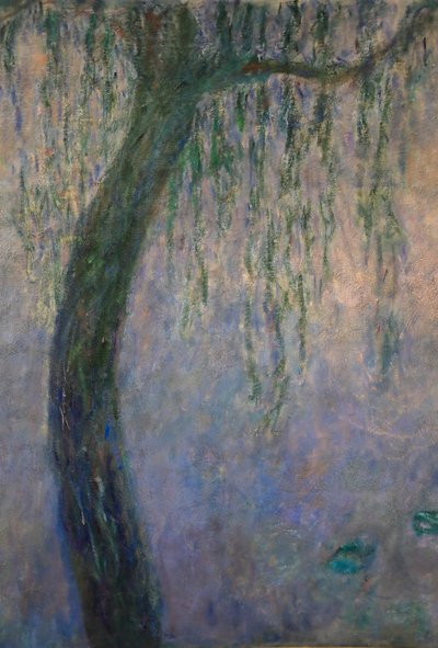 Lírios de água (óleo sobre tela) de Claude Monet