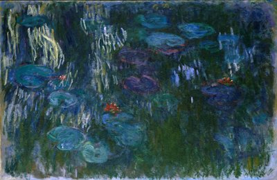 Lírios de água, 1916-19 de Claude Monet