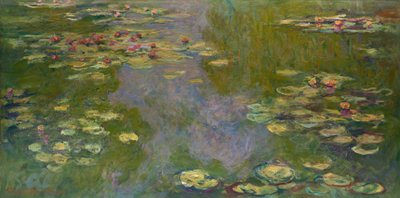Lírios de água, 1919 de Claude Monet