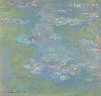 Lírios; Nympheas, 1908 de Claude Monet