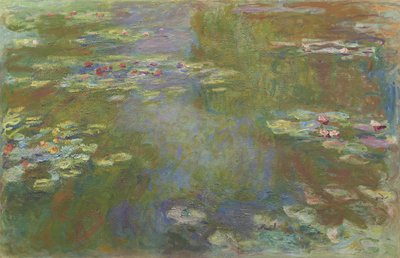 Lagoa dos Lírios de Água, 1917-19 de Claude Monet