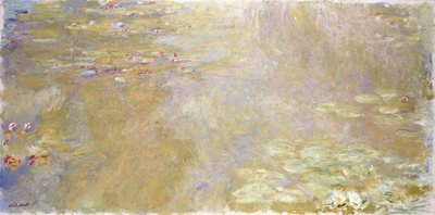 Lagoa de Nenúfar, c.1917-1919 de Claude Monet