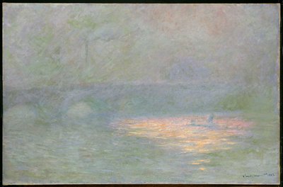 Ponte de Waterloo de Claude Monet