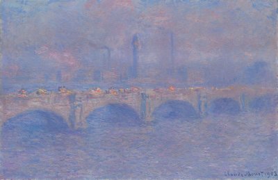 Ponte Waterloo, Efeito Sol de Claude Monet