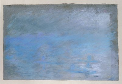 Ponte de Waterloo no nevoeiro, 1901 de Claude Monet