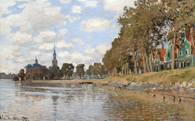 Zaandam, 1871 de Claude Monet