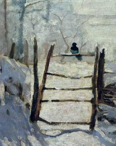 a pega, 1868-1869 de Claude Monet
