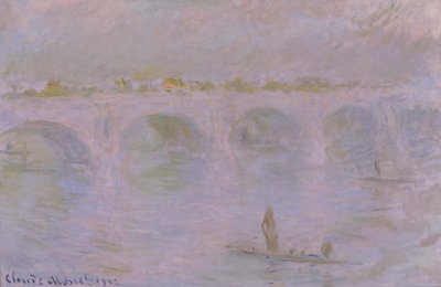 Ponte de Waterloo, Londres de Claude Monet