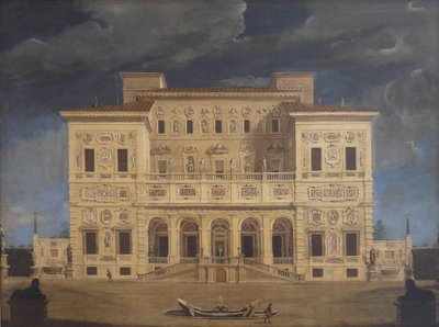 Villa Borghese, Roma, meados do século XVII. de Claude Nattiez
