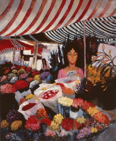 O vendedor de flores de Claude Salez