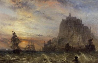 Mont Saint Michel, Normandia de Claude T. Stanfield Moore