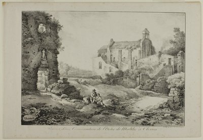 Ruínas do Posto Comandante da Ordem de Malta, Clisson de Claude Thienon