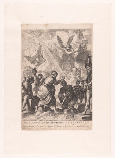 Baptismo do camareiro de Claude Vignon