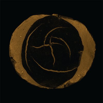Abstrato com redemoinhos terrosos de Claudio Boczon