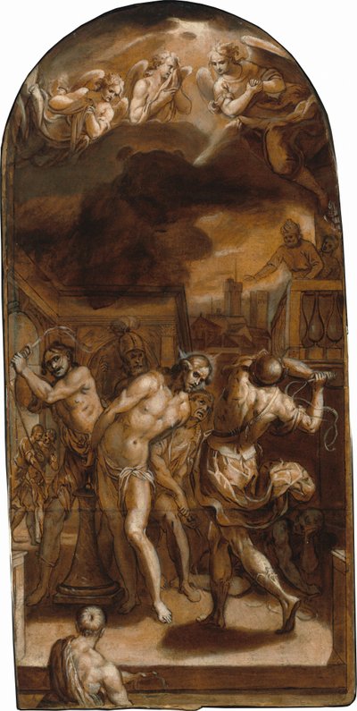 A Flagelação de Cristo de Claudio Ridolfi