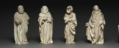 Enlutados do túmulo de Filipe, o Negrito, duque da Borgonha, 1404-10 de Claus de Werve