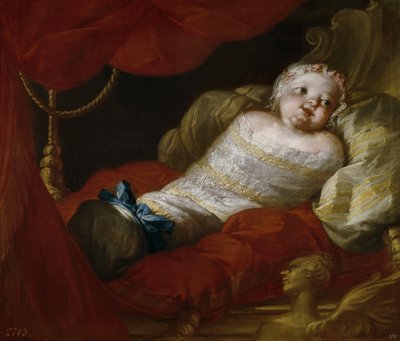 Infanta Isabella de Bourbon, princesa de Nápoles de Clemente Ruta