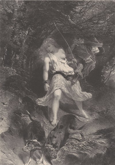 Diana, ca. 1830-70. de Célestin Nanteuil