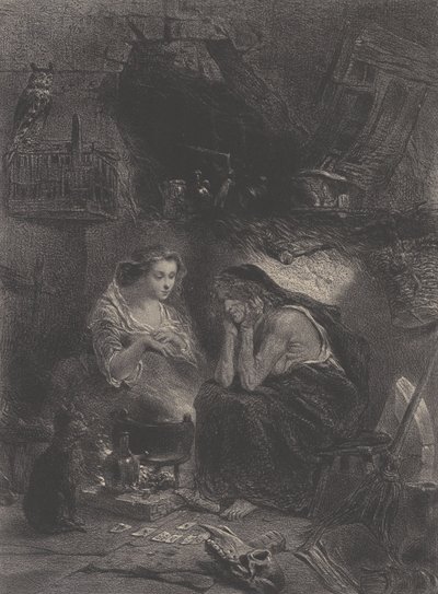 A Poção, 1860. de Célestin Nanteuil
