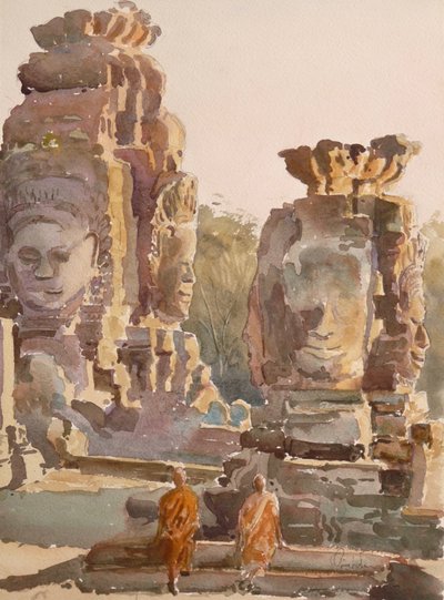 Pôr do sol - compaixão e equanimidade (1) de Clive Wilson