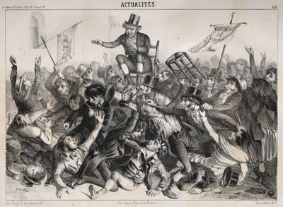 Notícias: Eleições da Inglaterra, 1841. de Clémente Pruche