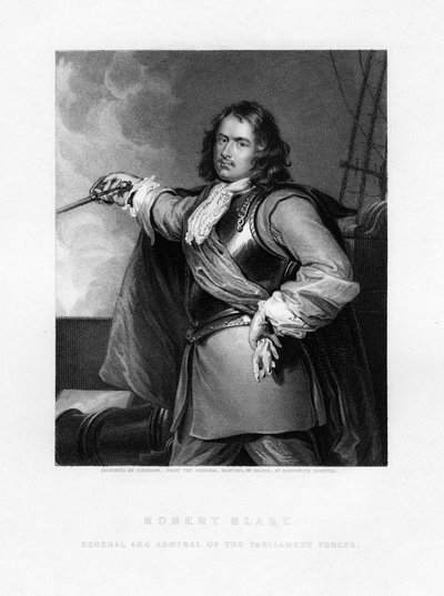 Robert Blake, almirante inglês, 1836 de Cochran