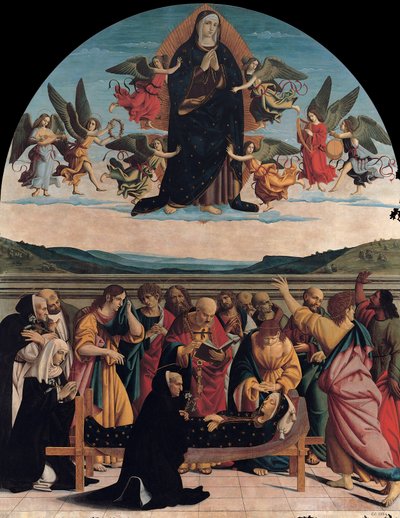 Morte e Assunção de Maria de Cola dellAmatrice