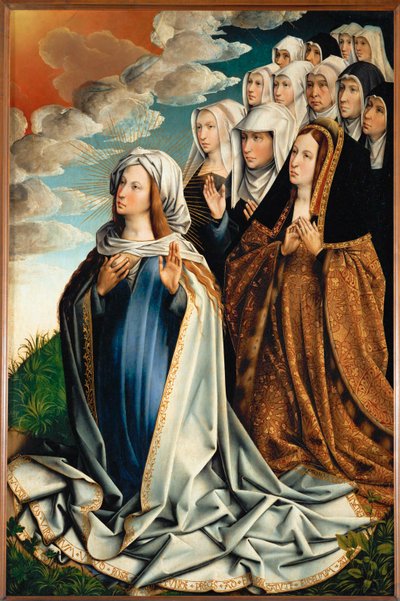Santa Maria intercede por Juana "La Loca" - a louca ... de Colijn de Coter