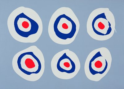 Revólver, 1998 (acrílico sobre tela) de Colin Booth