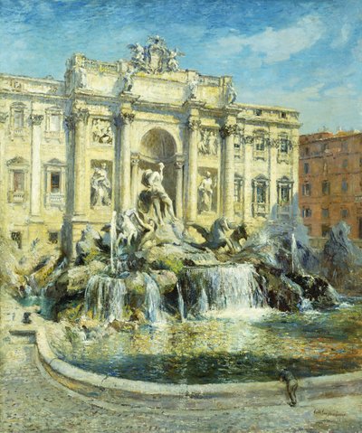 Fonte de Trevi, Roma de Colin Campbell Cooper