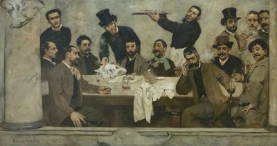 O Grupo Lion de Columbano Bordalo Pinheiro