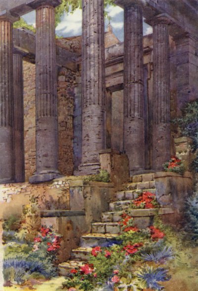 Templo grego de Hércules, Cori de Commendator Formilli