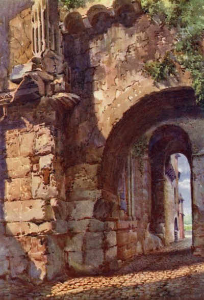 Ruínas romanas e medievais, Terracina de Commendator Formilli
