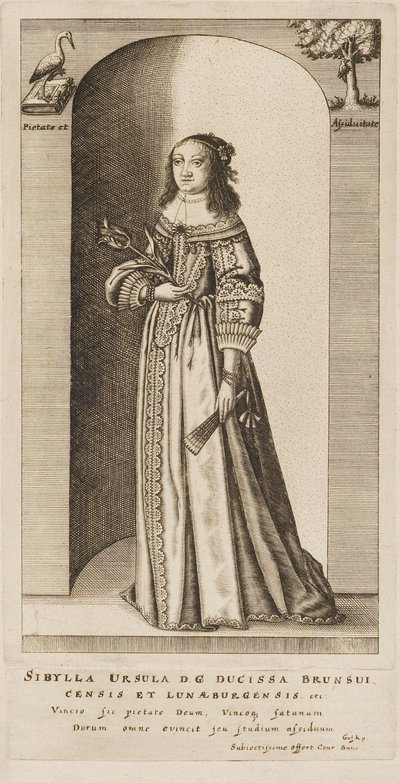 Conrad Buno - Sibylle Ursula, Princesa de Brunswick-Lüneburg de Conrad Buno