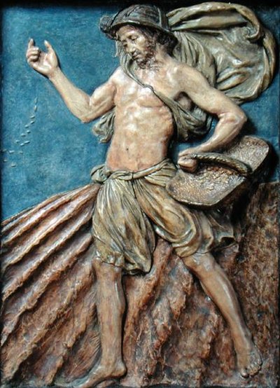 The Sower, c.1896 (cerâmica) de Conrad Dressler