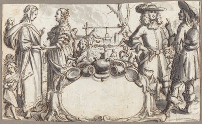 Alegoria da Pobreza e da Riqueza de Conrad Meyer