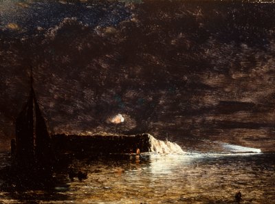 Bombardeamento noturno, Forte Sumter, 10 de dezembro de Conrad Wise Chapman