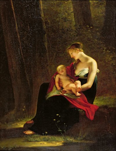 A mãe feliz de Constance Marie Mayer Lamartiniere