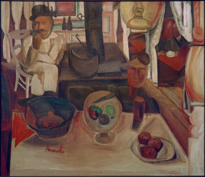 A loja de batatas fritas de Constant Permeke
