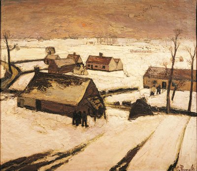 Os últimos sacramentos de Constant Permeke
