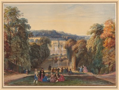 No parque de Saint Cloud, de 1800. de Constant Troyon