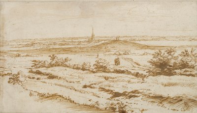 Paisagem perto de Appeldoorn, 1680 de Constantijn Huygens
