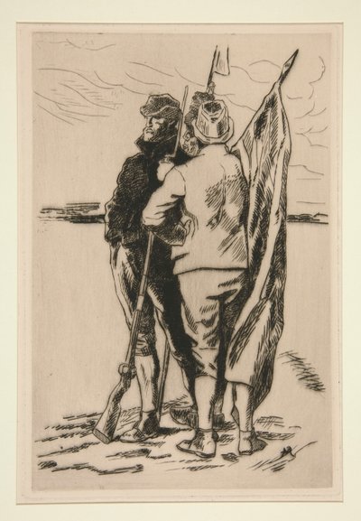 Guerra dos Camponeses de Constantin Emile Meunier