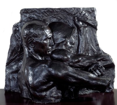 Realismo Social: "Indústria" escultura em bronze de Constantino Emile Meunier (1831-1905) 1896 Paris, Musee d