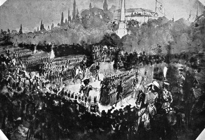 Uma revisão em Madri, 1930. de Constantin Guys