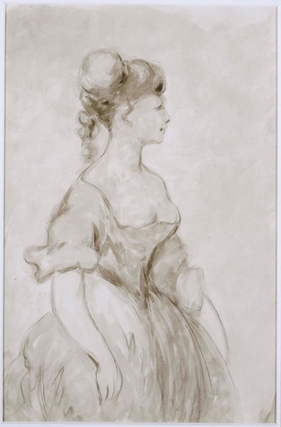 Lady in Crinoline de Constantin Guys