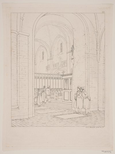 Dinamarquês: Parte do coro na Igreja de Ringsted de Constantin Hansen